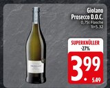 Giolano Prosecco D.O.C. im Angebot bei EDEKA in München Giolano Prosecco D.O.C. Angebote bei EDEKA München für 3,99 €