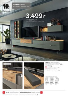 Fernseher im XXXLutz Möbelhäuser Prospekt "BBQ-Time!" mit 24 Seiten (Heilbronn)