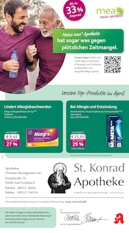 Aktueller mea - meine apotheke Prospekt "Unsere April-Angebote" für Bad Griesbach (Rottal) Aktueller mea - meine apotheke Prospekt für Bad Griesbach (Rottal) mit Seiten