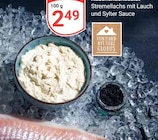 Aktuelles Räucherfischsalat Stremellachs mit Lauch und Sylter Sauce Angebot bei GLOBUS in Rostock ab 2,49 €