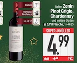 Pinot Grigio oder Chardonnay von Zonin im aktuellen EDEKA Prospekt