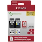 Bureau Vallée Compiègne - Promo Canon PG-540L/CL-541XL - Pack de 2 - noir, couleur (cyan, magenta, jaune) - cartouche d'encre originale Promo Canon PG-540L/CL-541XL - Pack de 2 - noir, couleur (cyan, magenta, jaune) - cartouche d'encre originale à 52,90 € dans le catalogue Bureau Vallée à Compiègne