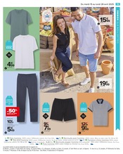 Promos Pantalon chino homme dans le catalogue "Les basiques c'est nous. La vie qui va avec, c'est vous." de Carrefour à la page 17 Promos Pantalon chino homme dans le catalogue "Les basiques c'est nous. La vie qui va avec, c'est vous." de Carrefour à la page 17