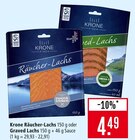 Räucher-Lachs im Angebot bei Marktkauf in Ulm Räucher-Lachs Angebote von Krone Fisch bei Marktkauf Ulm für 4,49 €