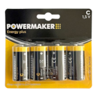 4er-Pack C Batterien von POWERMAKER im aktuellen Netto mit dem Scottie Prospekt