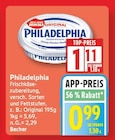 Frischkäsezubereitung im EDEKA Prospekt Frischkäsezubereitung von Philadelphia im aktuellen EDEKA Prospekt für 0,99 €