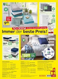 Bettwäsche im aktuellen XXXLutz Möbelhäuser Prospekt (Moers) Bettwäsche im XXXLutz Möbelhäuser Prospekt "NEUERÖFFNUNG" mit 12 Seiten (Moers)