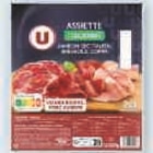 Assiette de Charcuterie Italienne Jambon Sec Bresaola Coppa - U en promo chez U Express Lyon à 4,56 €