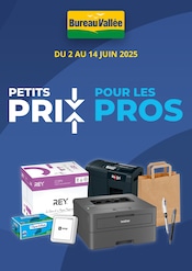 Catalogue Librairies & Culture Bureau Vallée en cours à Grézieu-le-Marché et alentours, "PETITS PRIX POUR LES PROS", 1 page, 02/06/2025 - 14/06/2025