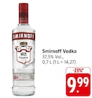 Smirnoff Vodka Angebote von Smirnoff bei E center Heilbronn für 9,99 €