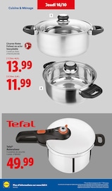 Tefal Angebote im Prospekt "Ca vaut le coup." von Lidl Tefal Angebote im Prospekt "Ca vaut le coup." von Lidl auf Seite 48