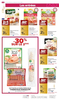 Promo Dinde dans le catalogue Carrefour Market du moment à la page 6