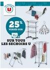 25% versés sur ma Carte U sur tous les sechoirs U - U - Super U à Amiens 25% versés sur ma Carte U sur tous les sechoirs U - U en promo chez Super U Amiens