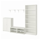TV-Möbel, Kombination weiß Angebote von BILLY / BESTÅ bei IKEA Bautzen für 207,98 €