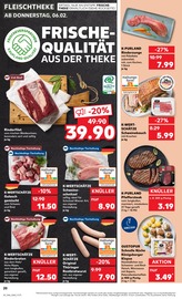 Aktueller Kaufland Prospekt mit Rinderbraten, "Aktuelle Angebote", Seite 20