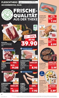 Steak im Kaufland Prospekt "Aktuelle Angebote" mit 56 Seiten (Leverkusen)