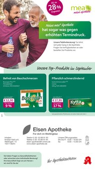 mea - meine apotheke Prospekt der Woche "Unsere September-Angebote" Seite 1, 01.09.2025 bis 30.09.2025 für Berlin Aktueller mea - meine apotheke Prospekt "Unsere September-Angebote" Seite 1 von 4 Seiten für Berlin
