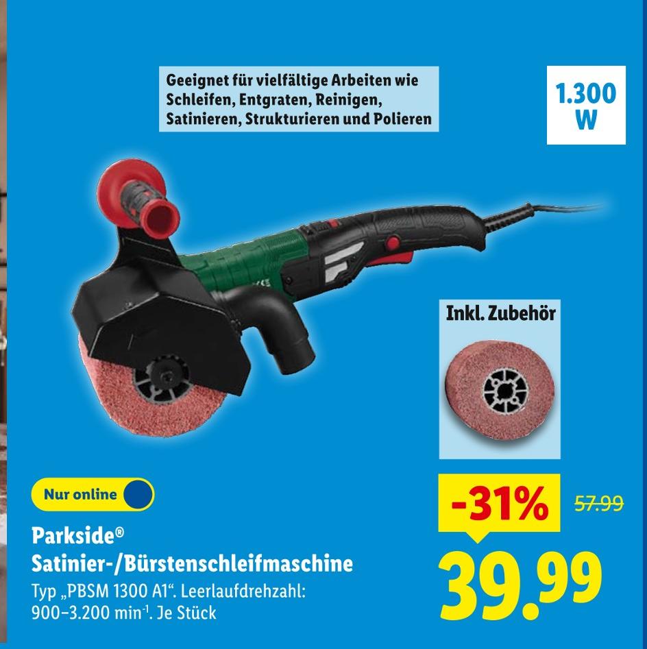 Satinierschleifmaschine