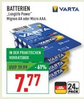 Batterien Angebote von Varta bei Marktkauf Voerde für 7,77 €