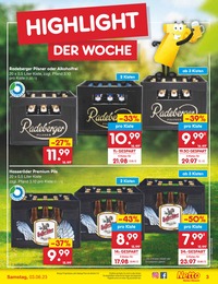 Bier Angebot & Preis im aktuellen Netto Marken-Discount Prospekt Bier Angebot im aktuellen Netto Marken-Discount Prospekt auf Seite 3