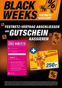 Geschenkkarte im expert Prospekt "BLACK WEEKS" mit 9 Seiten (Köln)