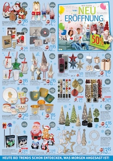 Tannenbaum im Trends Prospekt "WIR FEIERN NEUERÖFFNUNG" mit 8 Seiten (Duisburg)