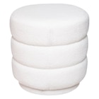 Pouf bouclette - Carrefour à Aulnay-sous-Bois Pouf bouclette en promo chez Carrefour Aulnay-sous-Bois à 39,99 €