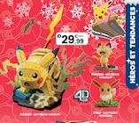 POKÉMON 4D BUILD à 29,99 € dans le catalogue JouéClub