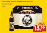 Premium Hefe Weißbier naturtrüb Angebote von Franziskaner bei Netto Marken-Discount Ratingen für 13,99 €