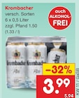 Krombacher Angebote bei Netto Marken-Discount Loxstedt für 3,99 €