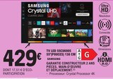 TV LED - SAMSUNG en promo chez E.Leclerc Nogent-sur-Marne à 429,00 €