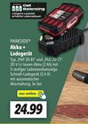 Akku + Ladegerät Angebote von PARKSIDE bei Lidl Aachen für 24,99 €