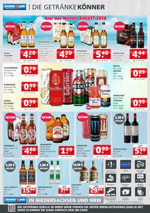 Jack Daniels im Getränke Quelle Weydringer Prospekt "...einfach mehr drin" mit 4 Seiten (Laatzen)