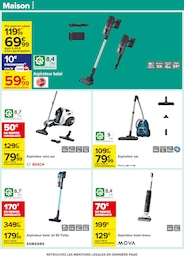Prix et réduction Hoover dans le prospectus Carrefour en cours Offre Hoover dans le catalogue Carrefour du moment à la page 44