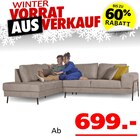 Aktuelles Porto Ecksofa Angebot bei Seats and Sofas in Düsseldorf ab 699,00 €