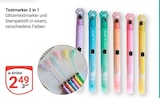 Textmarker 2 in 1 Angebote bei GLOBUS Salzgitter für 2,49 €