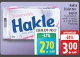 Toilettenpapier im Angebot bei EDEKA in Solingen Toilettenpapier Angebote von Hakle bei EDEKA Solingen für 2,70 €