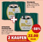 Aktuelle Bitburger Angebote bei Penny in Gießen Aktuelles Premium Pils Angebot bei Penny in Gießen ab 22,00 €