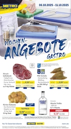 METRO Prospekt für Frankfurt mit 40 Seiten METRO Prospekt für Frankfurt: "Wochenangebote Gastro + MonatsMenü + Markets", 40 Seiten, 06.10.2025 - 11.10.2025
