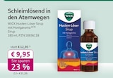 Husten-Löser Sirup Angebote von WICK bei mea - meine apotheke Hilden für 9,95 €