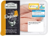 Frische Hähnchen-Minutenschnitzel Angebote von Qualitäts Metzgerei Wilhelm Brandenburg bei REWE Suhl für 4,99 €