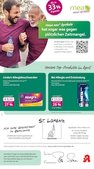 mea - meine apotheke Prospekt Unsere April-Angebote mit 4 Seiten