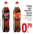 Cola, Cola Mix, Orange oder Zitrone Angebote von Sinalco bei EDEKA Bobingen für 0,79 €