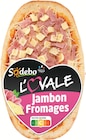 Pizza l'ovale jambon fromages - SODEBO dans le catalogue Intermarché Hyper