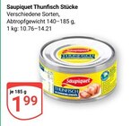 Aktuelle Thunfisch Angebote bei GLOBUS in Salzgitter Aktuelles Thunfisch Stücke Angebot bei GLOBUS in Salzgitter ab 1,99 €