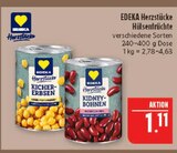 Kichererbsen im Angebot bei Marktkauf in Nürnberg Kichererbsen Angebote von EDEKA Herzstücke bei Marktkauf Nürnberg für 1,11 €