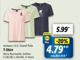 T-Shirt Angebote von esmara x U.S. Grand Polo bei Lidl Bremerhaven für 5,99 €