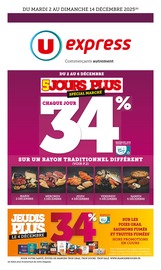 Catalogue Supermarchés U Express en cours à Serres-Castet et alentours, "U Express", 32 pages, 02/12/2025 - 14/12/2025