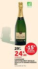 Champagne AOP extra-brut Grande Réserve Bio - Nicolas Feuillatte en promo chez Super U Montauban à 24,80 €