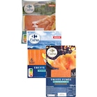 SUR TOUTES LES TRUITES FUMÉES - CARREFOUR EXTRA en promo chez Carrefour SUR TOUTES LES TRUITES FUMÉES - CARREFOUR EXTRA dans le catalogue Carrefour